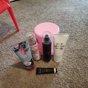 Bath and body works spray and lotion